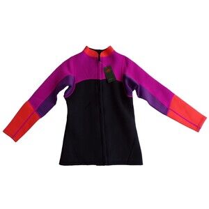 SBART WOMENS 2MM NEOPRENE LONG SLEEVE JACKET WET SUIT XXL(size 6?)NWT!